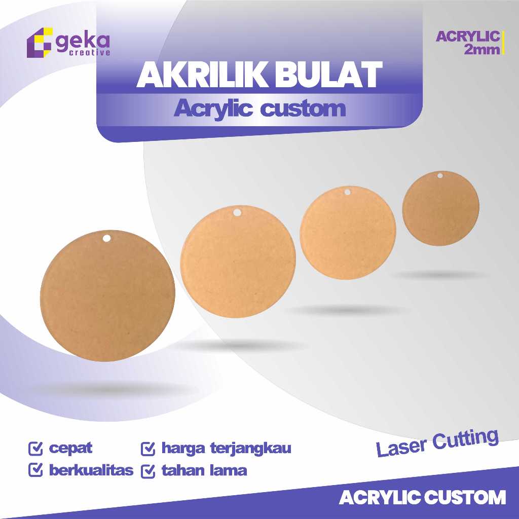 Jual Bahan Gantungan Kunci Bulat/Bahan Keychain Custom | Shopee Indonesia