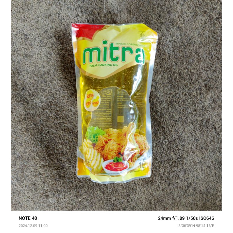 Jual MITRA ~ MINYAK GORENG 1LITER (INSTAN MEDAN) | Shopee Indonesia