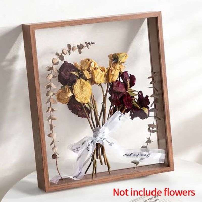 Jual FRAME KAYU FRAME POP FRAME SCRAPBOOK KOTAK FRAME 3D FRAME FOTO ...