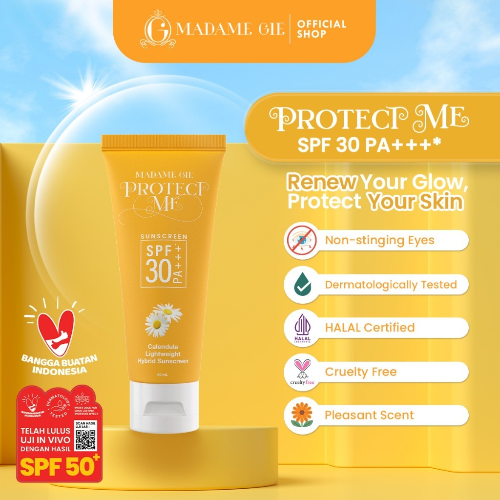 Jual MADAME - MADAME GIE SUNSCREEN SPF 30 PA+++ 60ML ( KUNING ...