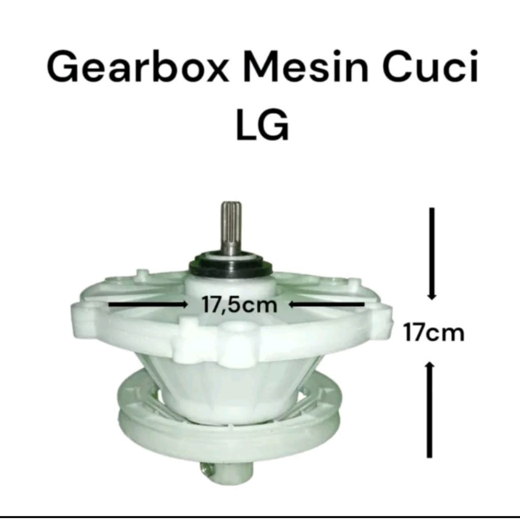 Jual Gearbox Gerbox Ger Bok Masincuci LG 10 kg12 kg 2 tabung Girbox ...