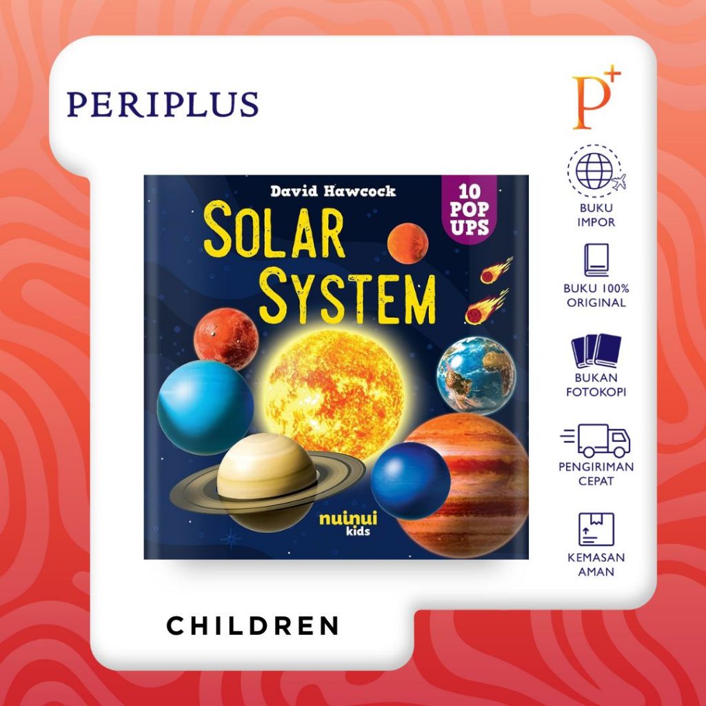 Jual Solar System - pop up book - 9782889359295 | Shopee Indonesia