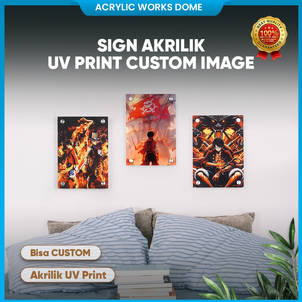 Jual Sign Akrilik UV Print Modern Label Sign Image | Shopee Indonesia