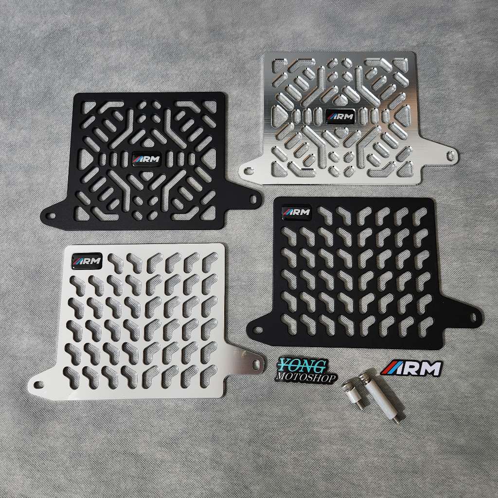 Jual Cover Radiator Yamaha NMAX TURBO PATTERN & CYBER Full CNC ARM ...