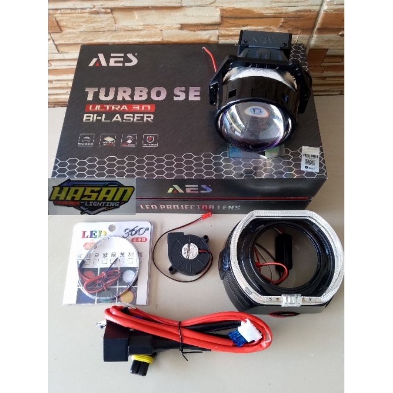 Jual Bi-Laser TURBO SE ULTRA 3 INCH.PAKET LENGKAP BILED AES TURBO SE ...