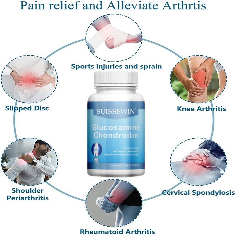 Jual Kapsul Glucosamine Chondroitin - Mengurangi Kekakuan Sendi dan ...