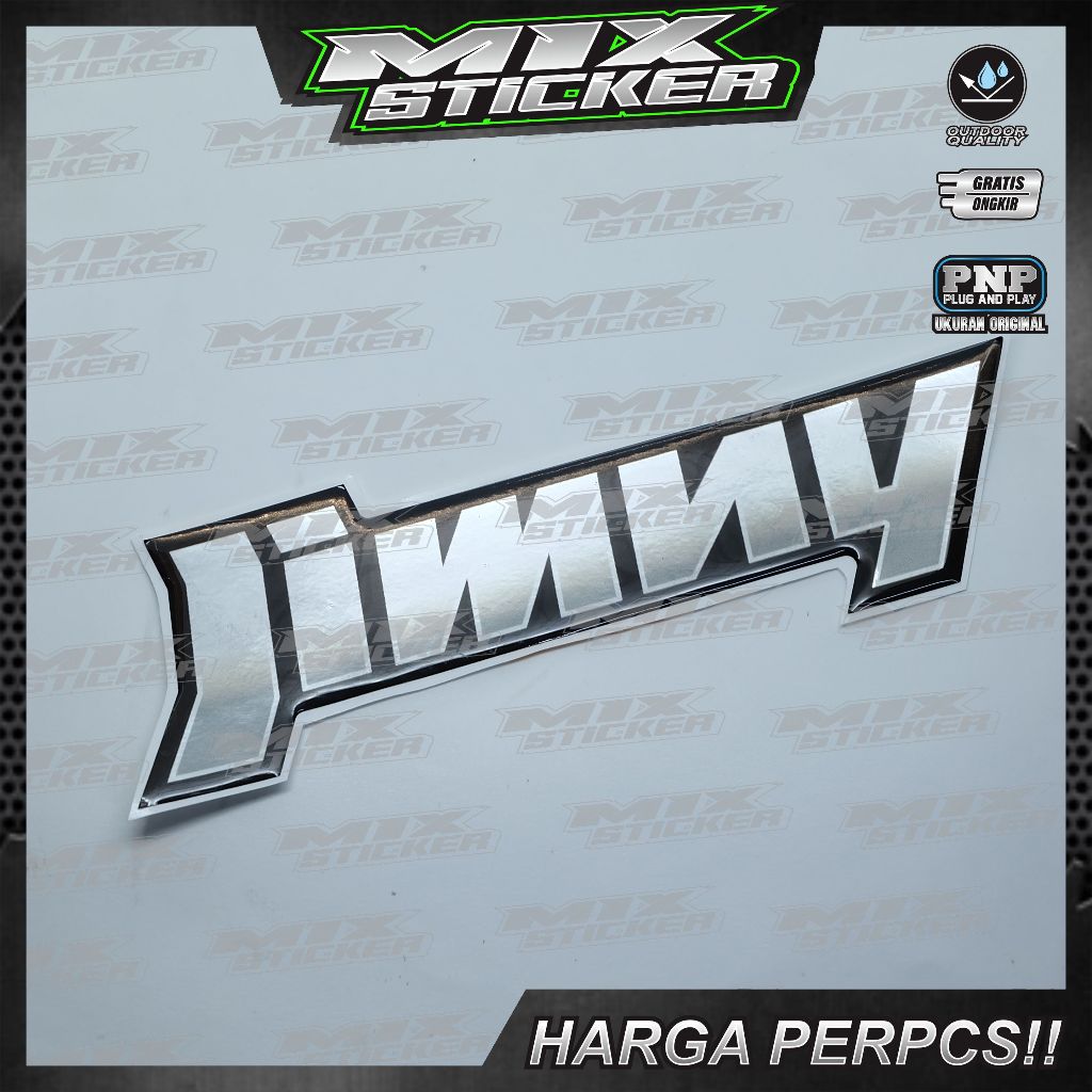 Jual Emblem Suzuki jimny / emblem timbul suzuki jimny / sticker jimny ...