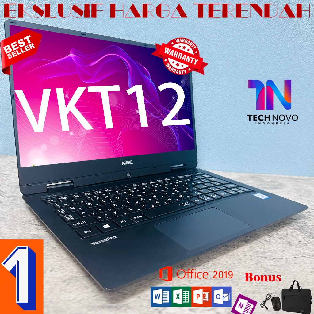 Jual Laptop NEC VersaPro VK23 second RAM 8GB SSD 256GB sama Lenovo Thinkpad  X260 Peningkatan baru laptop Buku kantor bisnis IPS， US  Keybroad，backlightbekas--bonus mouse&bag | Shopee Indonesia