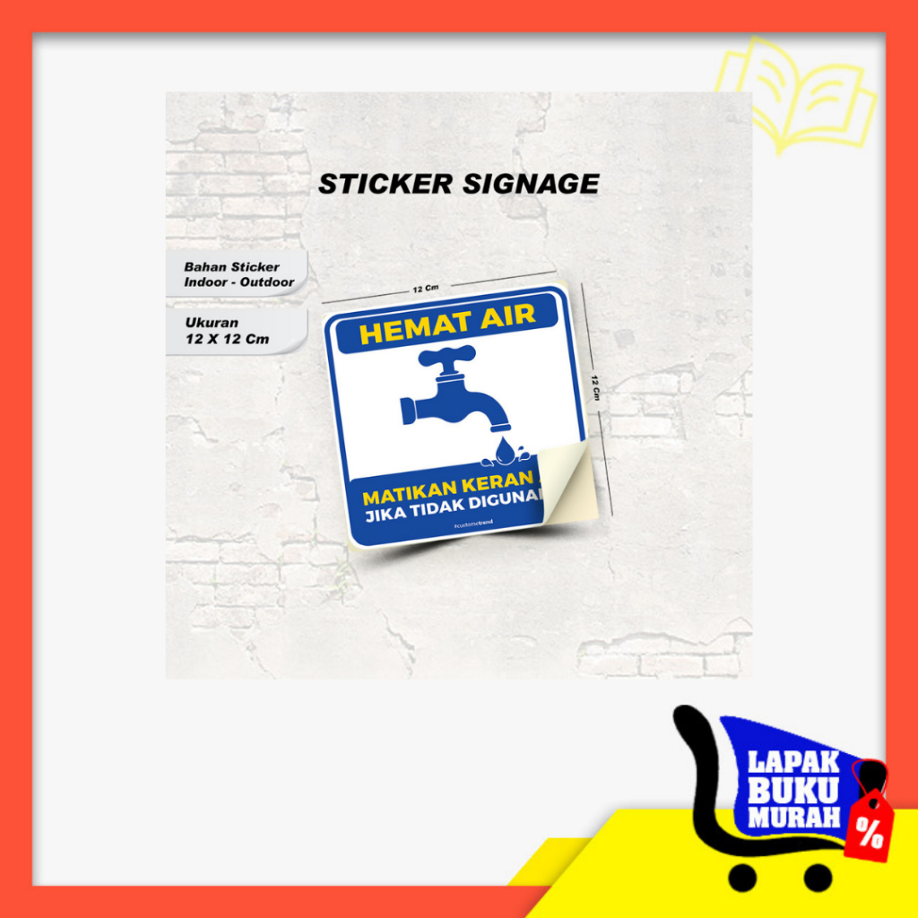Jual lbm - STIKER PERINGATAN MURAH BAHAN VINLY / STIKER PERINGATAN ...
