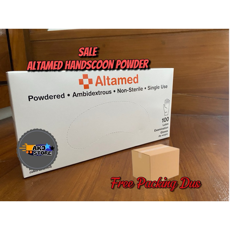 Jual Altamed Gloves | Sarung tangan non Sterile | Handscoon Powder ...