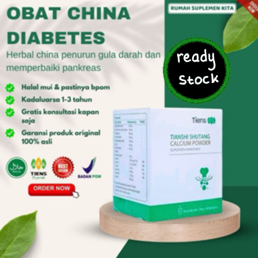 Jual OBAT CHINA DIABETES - Susu Labu China Diabetes SHUTANG CALSIUM ...