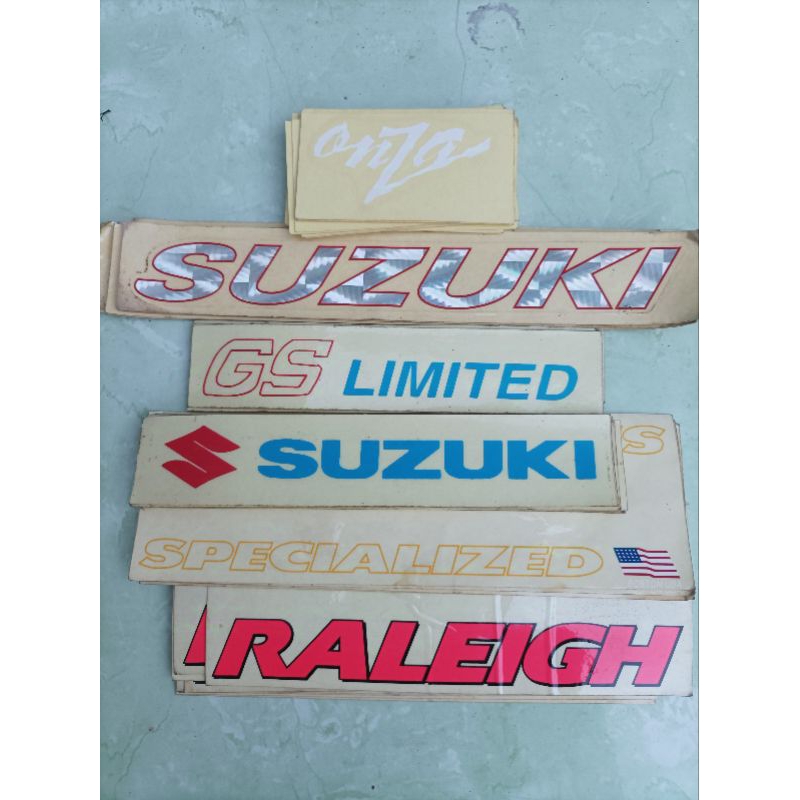 Jual Stiker Suzuki GS Limited Specialized Raleigh | Shopee Indonesia