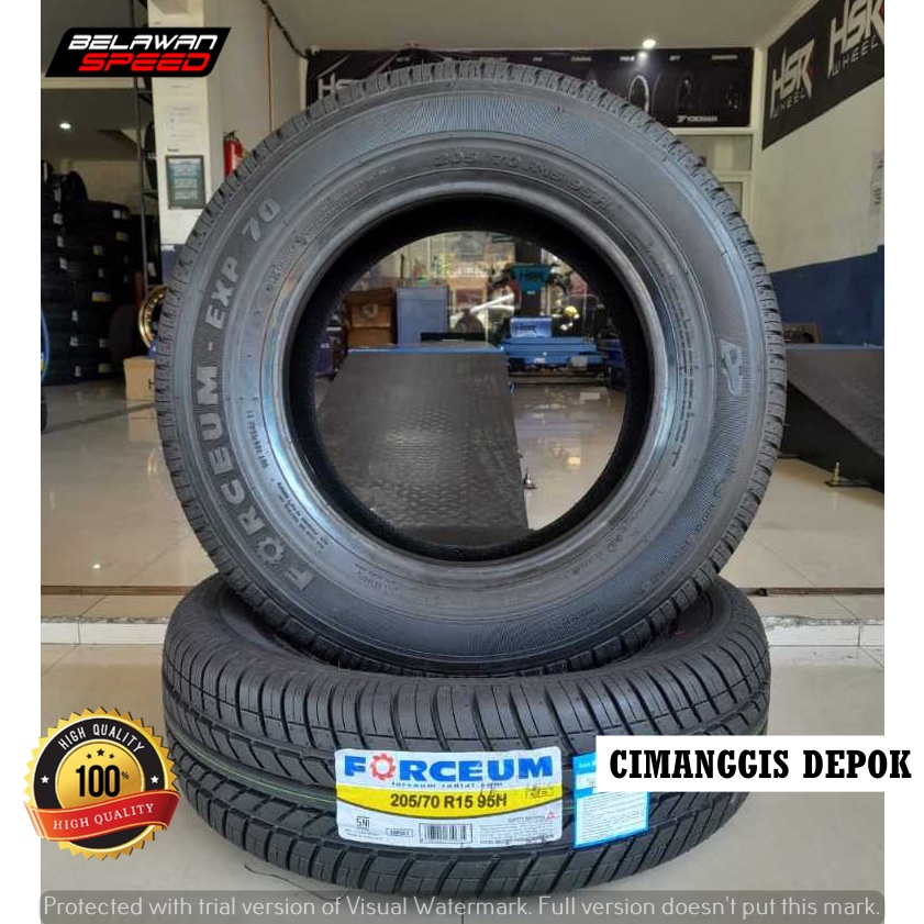 Jual BAN MOBIL INNOVA FORCEUM EXP 70 205 70 R15 RING 15 - FOR TERIOS ...