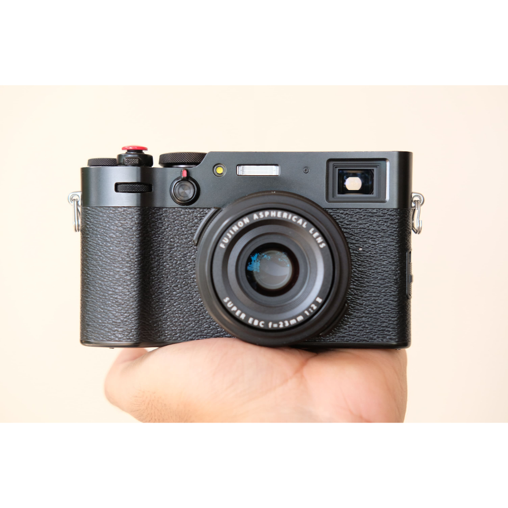 Impugnatura In Alluminio Per Fujifilm X-E4, X100F, X100V, XPro2, XPro3 – Presa Sicura E Stile Rosso Acceso