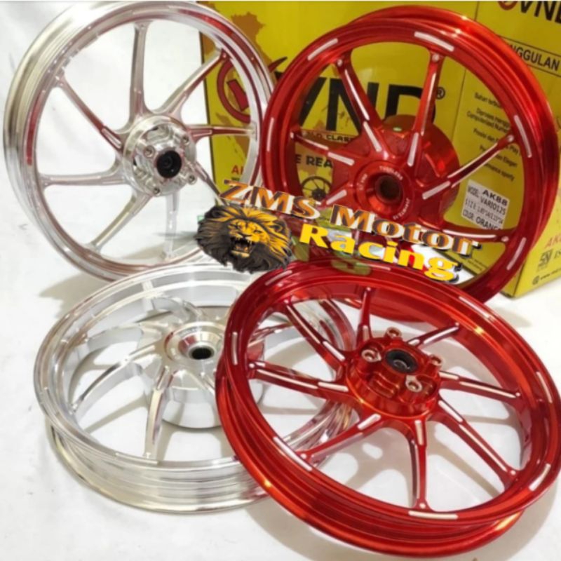 Jual VELG RACING VND AK 88 PALANG 8 UK 185/215 RING 14 VARIO 110 BEAT ...