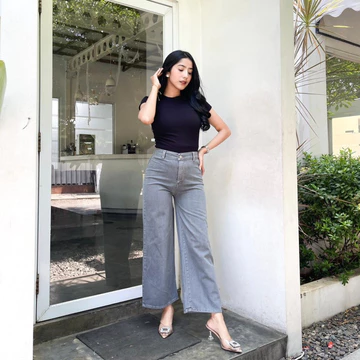 Kulot Moza Jeans Wanita Premium Bahan Lembut