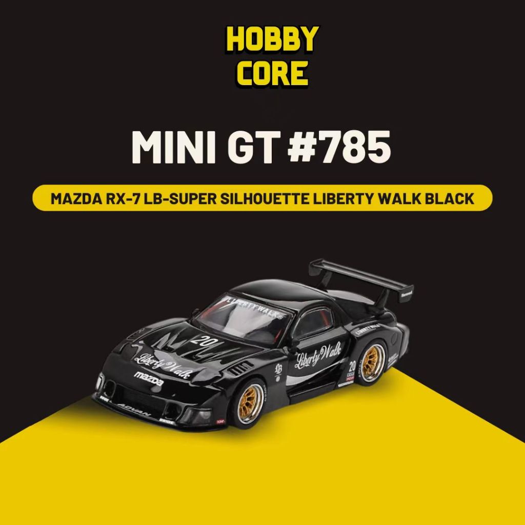 Jual [READY SEGEL] Mini GT Mazda RX-7 LB-Super Silhouette Liberty Walk ...