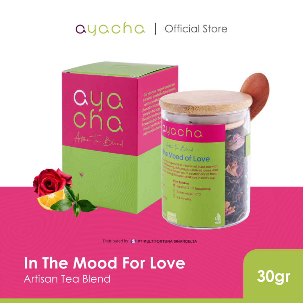Jual Ayacha Artisan Tea - In The Mood of Love | Loose Tea Jar 30 Gram ...