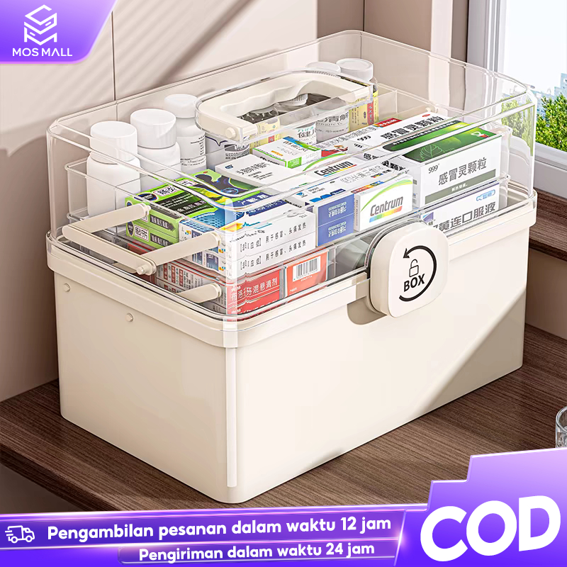 Jual Tempat Kotak Penyimpanan Box Mainan Kotak Obat Tool Box Kotak ...