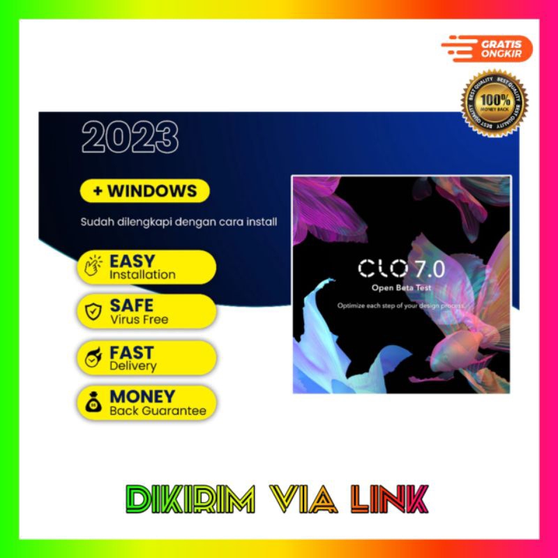 Jual CLO Standalone 7 3D Fashion Design with 3D garment simulation [WIN ...