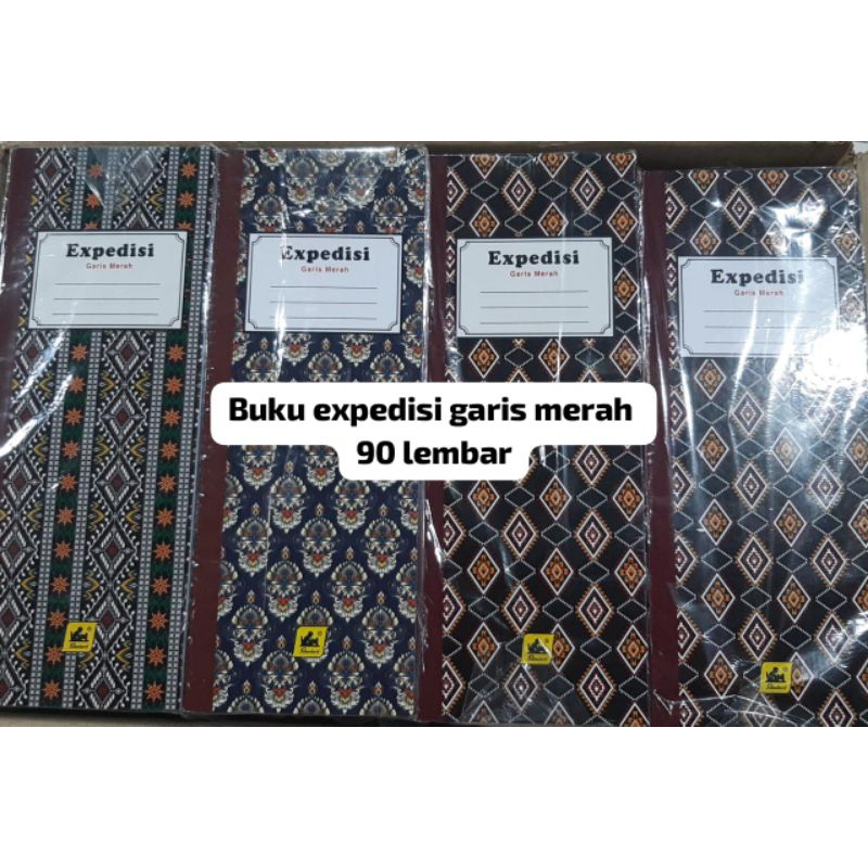 Jual buku expedisi garis merah 90 lembar | Shopee Indonesia