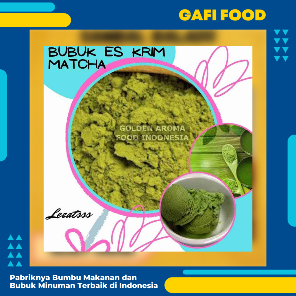 Jual Bubuk ES CREAM Aneka Rasa Matcha Milky Premix 1kg Ice Cream Powder ...