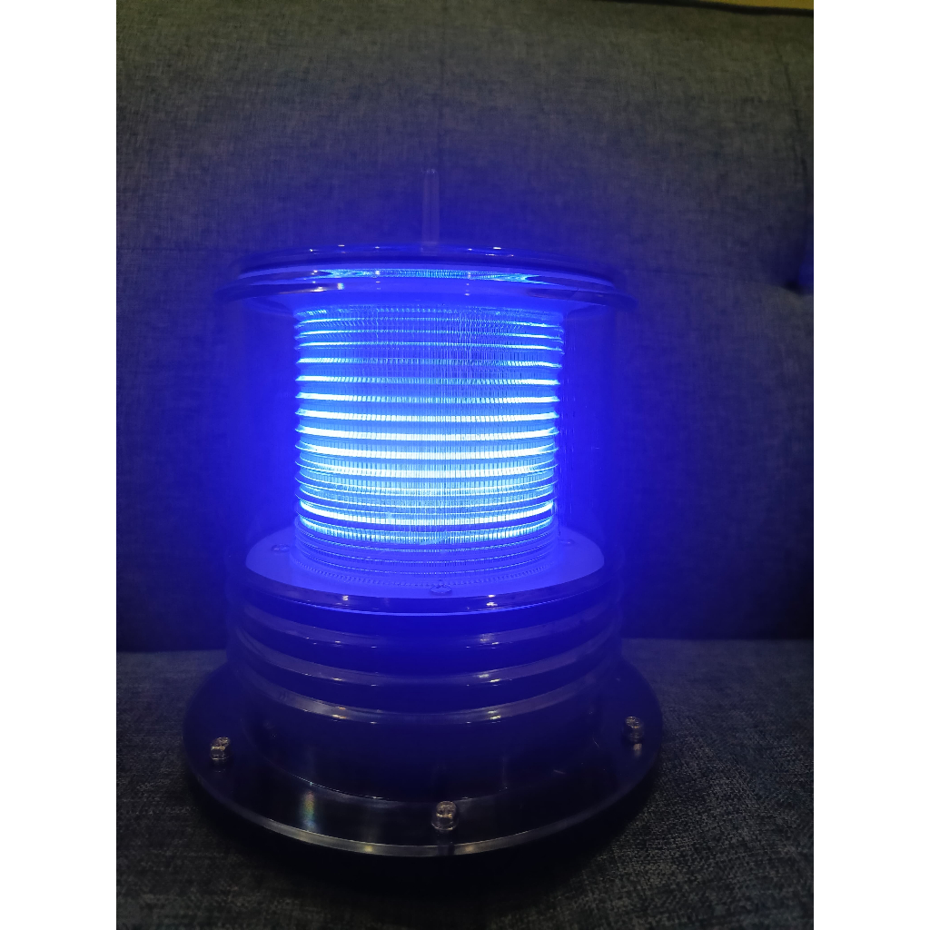Jual Lampu OBL Tower LED Solar Panel BLUE/ BIRU | Shopee Indonesia
