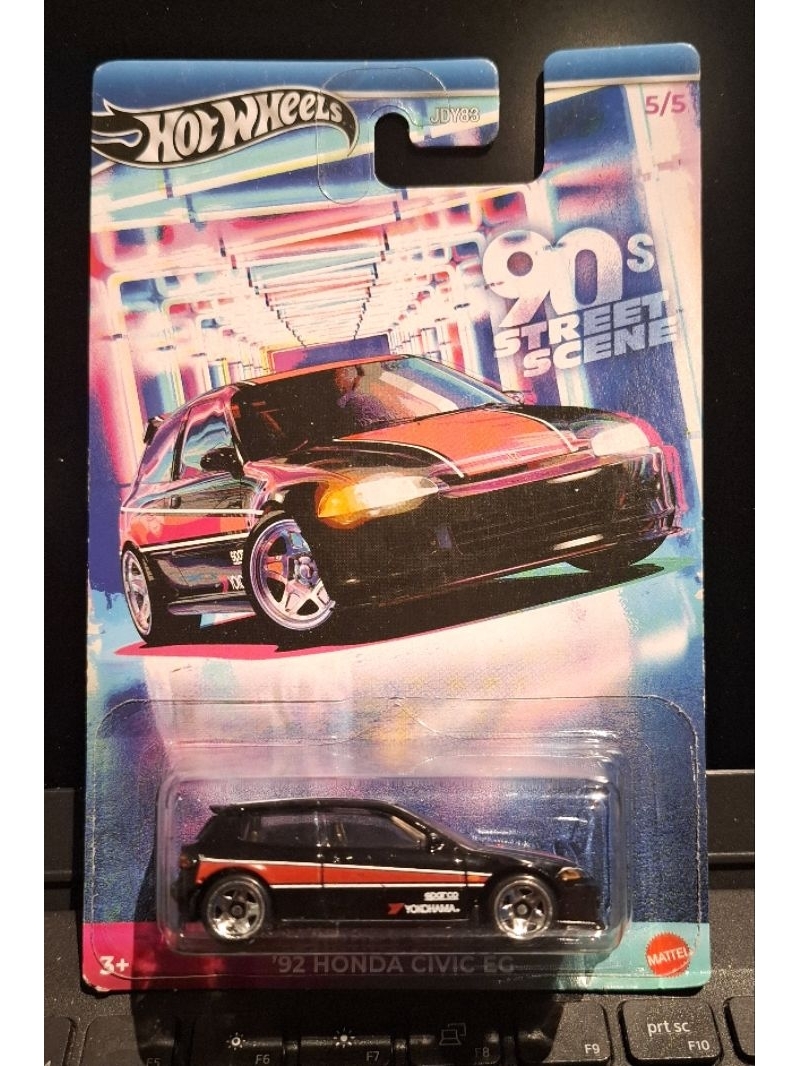 Hot Wheels 1/64 - Série 90s Street Scene - 5/5 De 2025 - Neuve Sous Blister