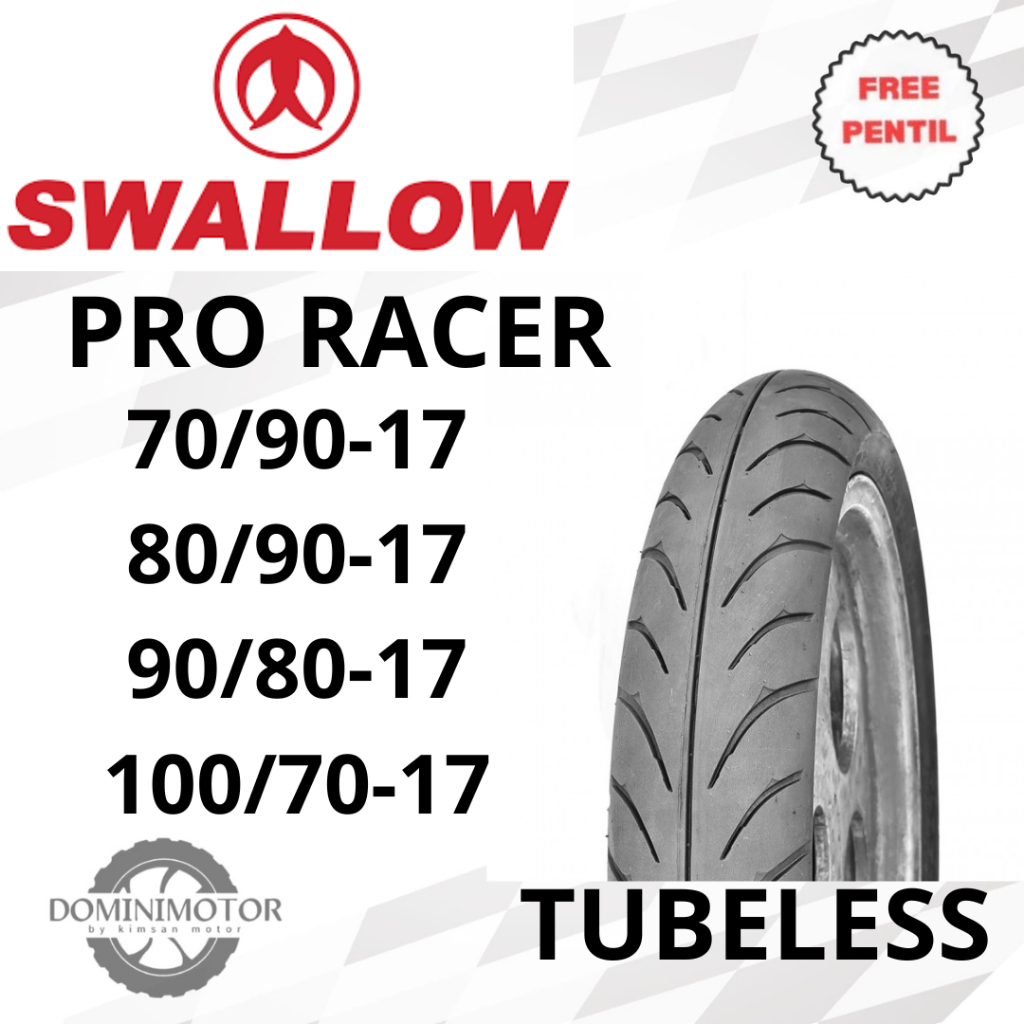 Jual SWALLOW Pro Racer Ring 17 Ban Motor Ring 17 Tubles | Shopee Indonesia