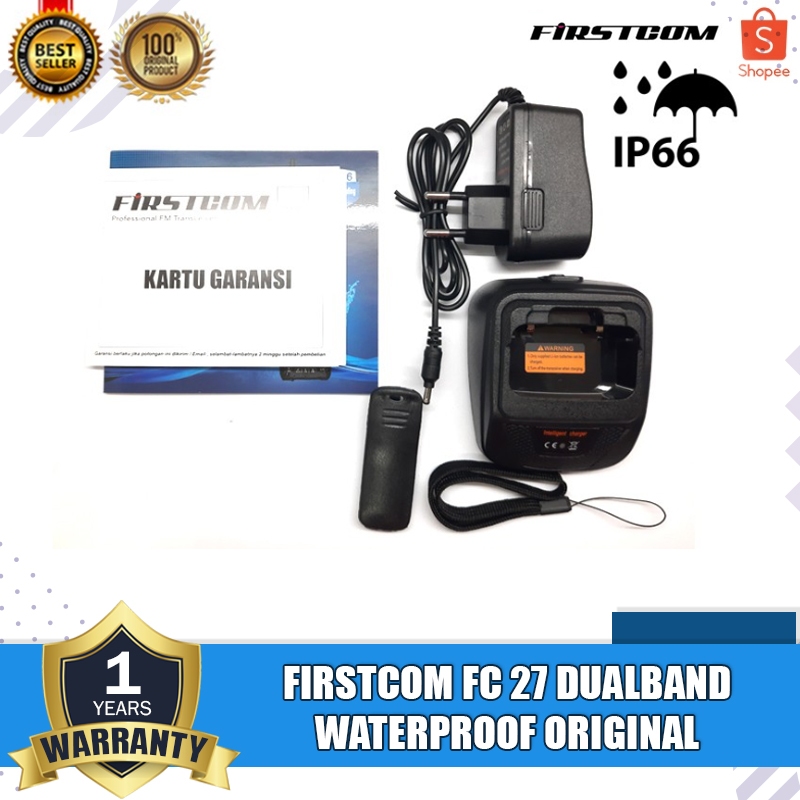 Jual FIRSTCOM FC27 Dualband Waterproof HT Firstcom Fc 27 Fc-27 IP66 ...