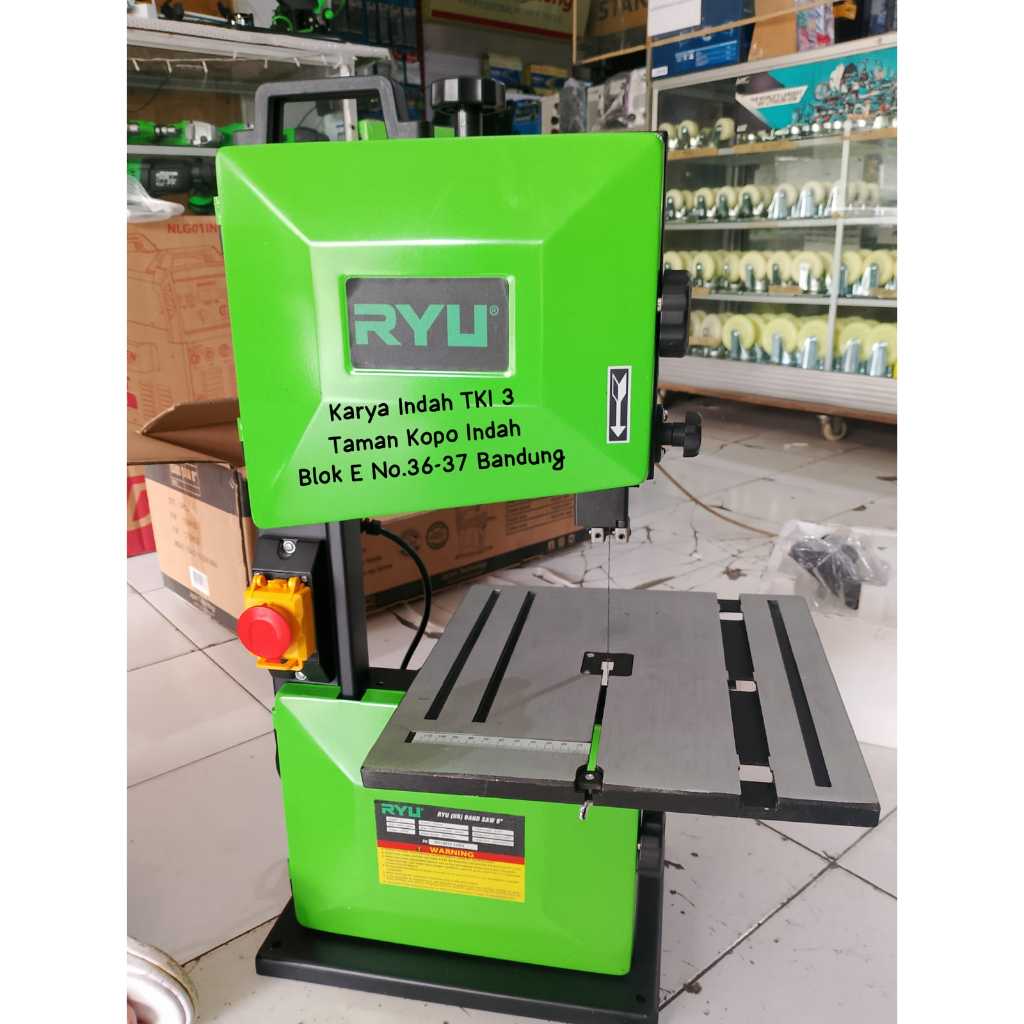Jual Mesin Gergaji Pita Ukir Kayu BandSaw RYU RBS8 8
