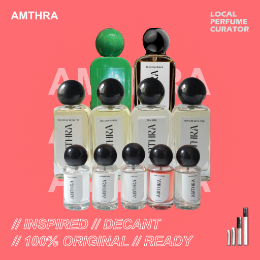 Jual [DECANT] AMTHRA Burning Black Hungry of Pistachio Tea Amo Matcha ...