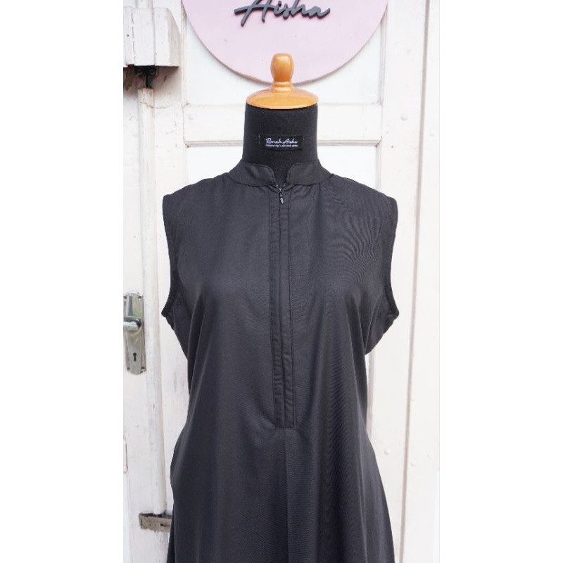 Jual Gamis Inner (Tanpa Lengan) Hitam | Rumah Aisha | Shopee Indonesia