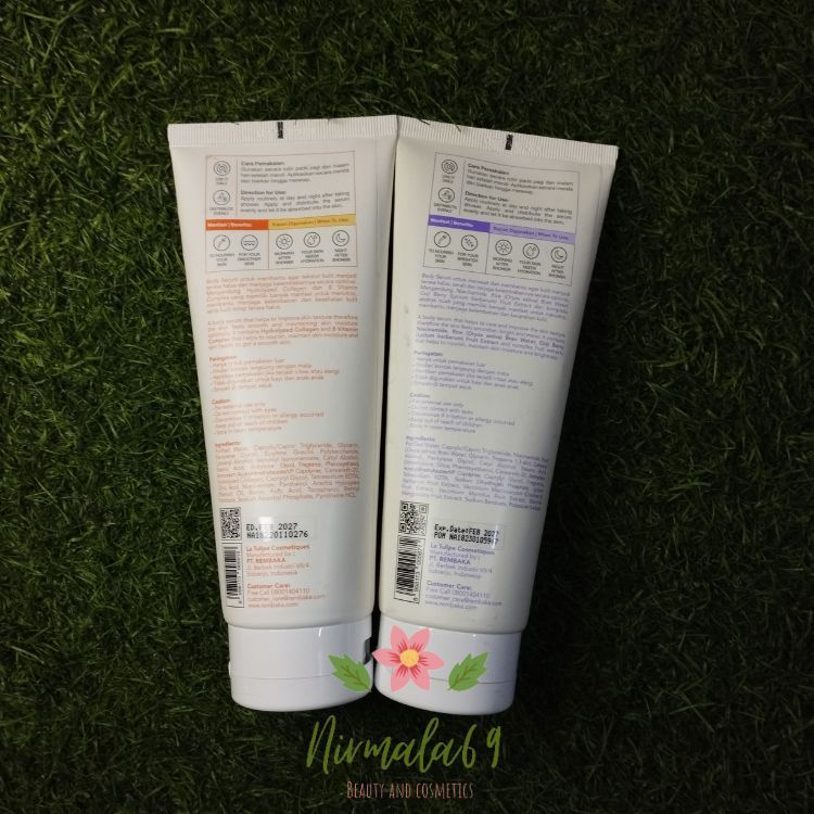 Jual Latulipe Brightening Body Serum 150gr/body serum la tulipe/body ...