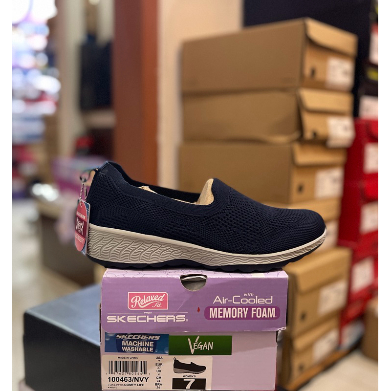Jual SKECHERS UP LIFTED 100463/NVY SIZE 39 | Shopee Indonesia