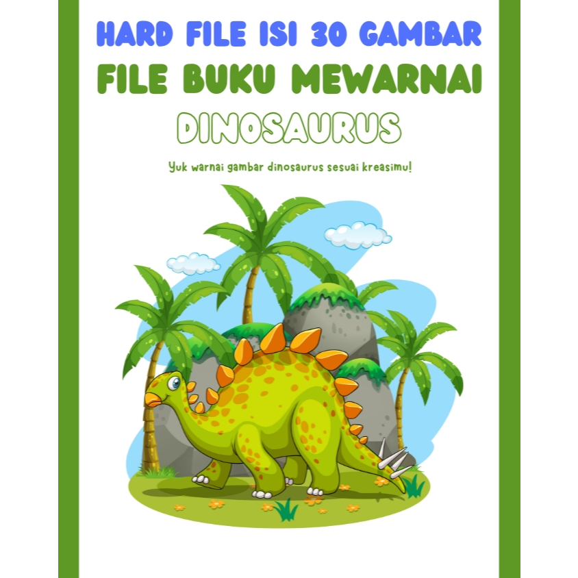 Jual File Buku Gambar Anak Paket Isi 30 Lembar Beupa Hard File | Shopee ...