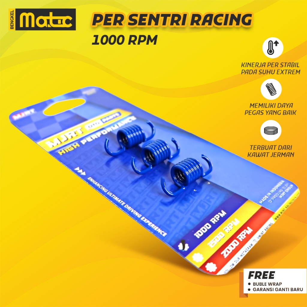 Jual Per Sentri Racing ALL TYPE MOTOR MATIC 1000 RPM MJRT | Shopee ...