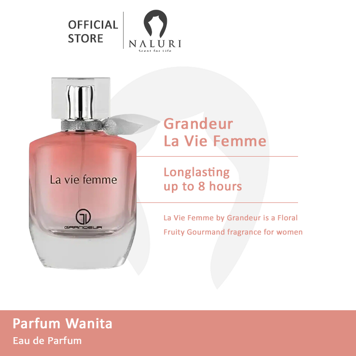 Jual Parfum Grandeur La vie Femme EDP For Woman 100ml | Shopee
