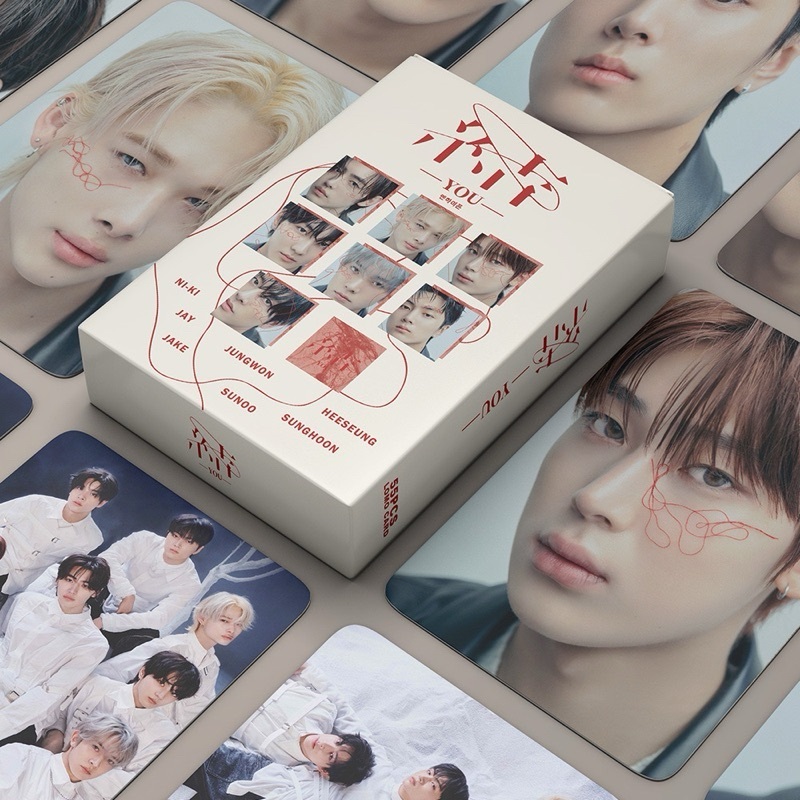 Jual Lomo card Photo Card KPOP Kartu Foto Hologram Enha 55 Lembar ...