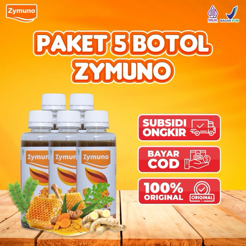 Jual Zymuno - Paket 5 Botol Madu Zymuno Simuno Zimuno Imunnoterapi Madu ...