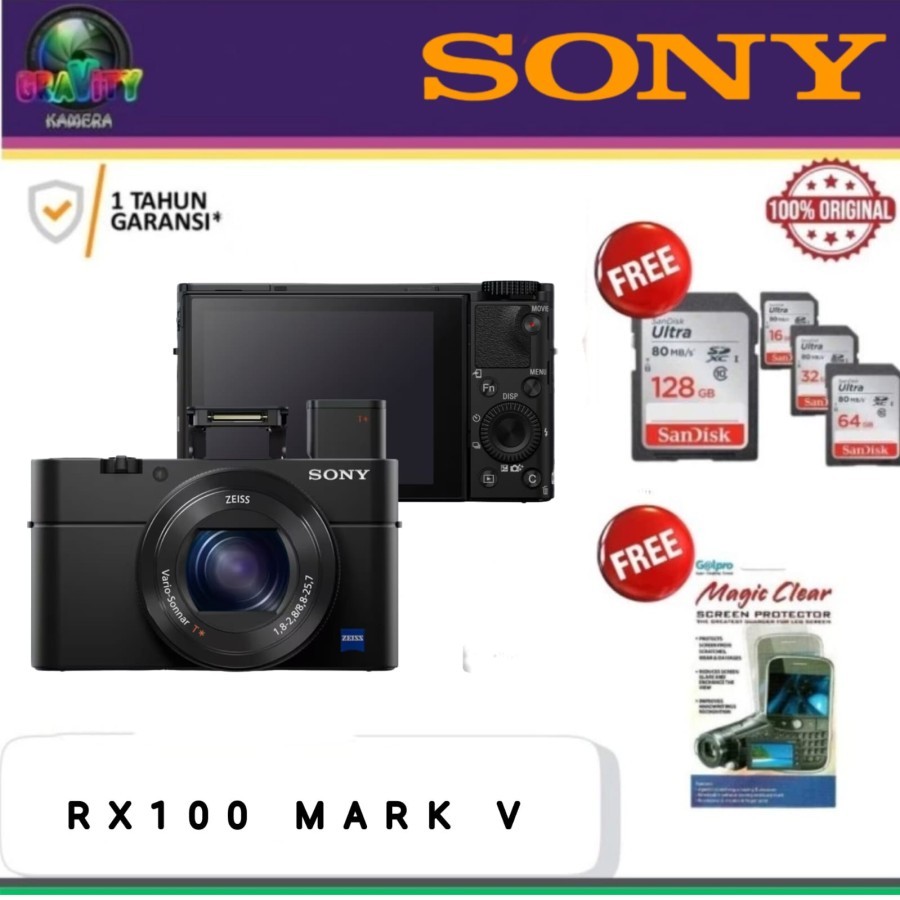 Jual S0NY CYBERSH0T DSC-RX100 V / S0NY DSC-RX100 MARK V / S0NY RX100 V ...