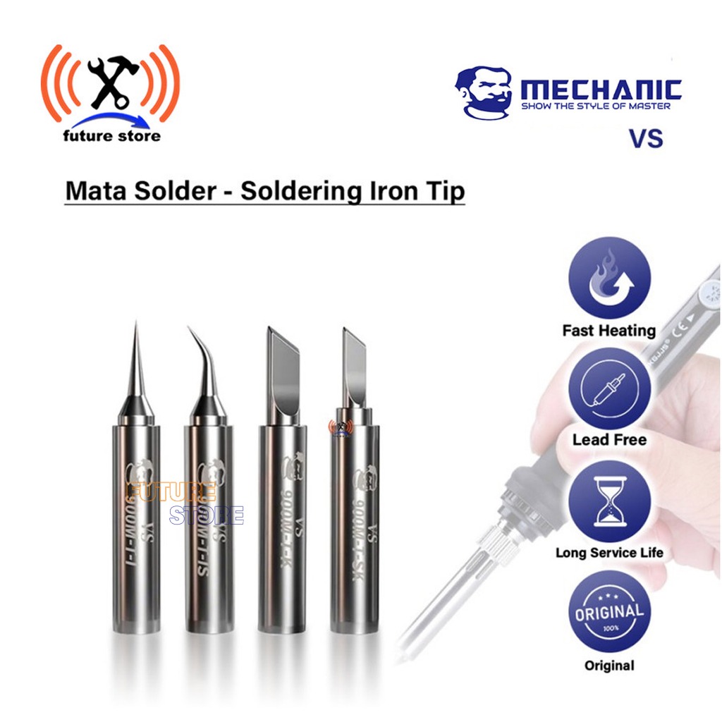 Jual MECHANIC VS Mata Solder 900M Cepat Panas Bebas Timbal Lead Free ...