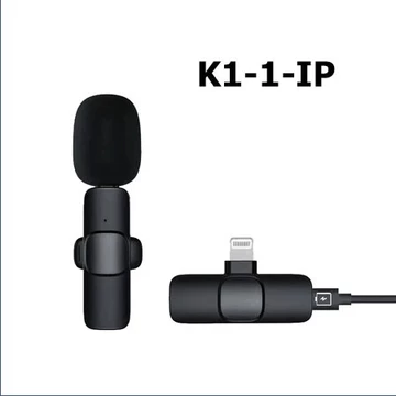 MeTiKo Mic Mikrofon Nirkabel HP Video Lavalier Microphone Portable Mic Wireless Berkendara