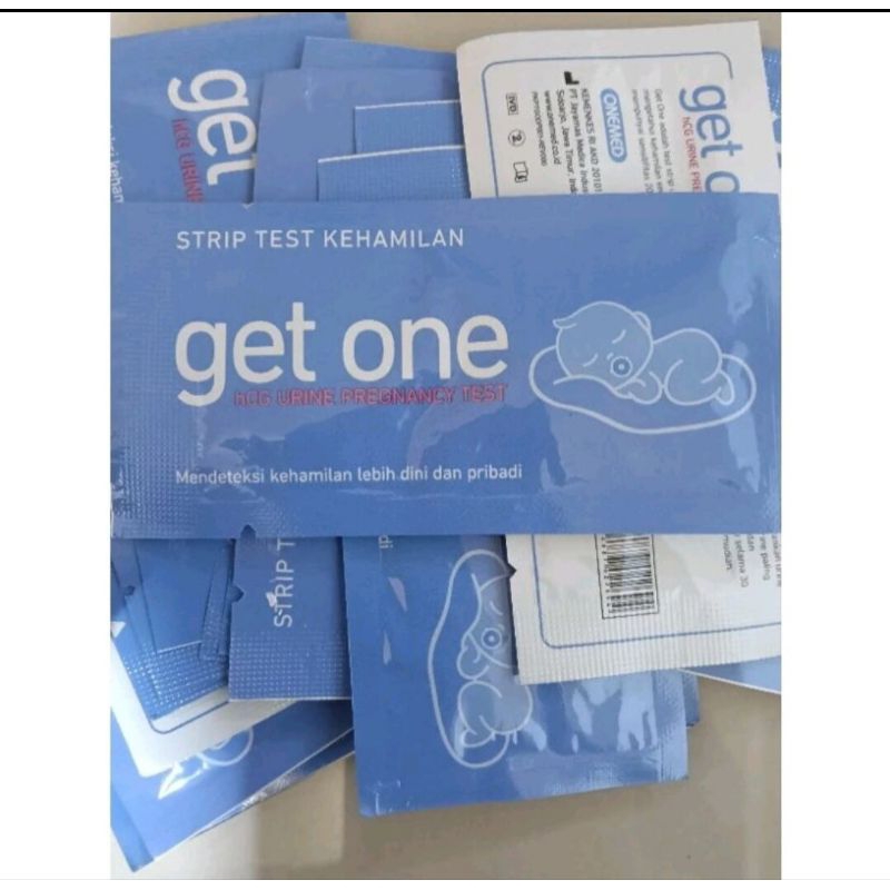 Jual tespek test pack tespek hamil get one urin urine pregnancy strip ...