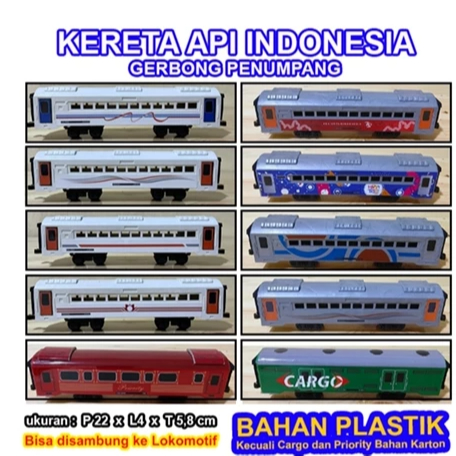 Jual Miniatur Kai Lokomotif Indonesia Kereta Mainan Kereta Api Cc201