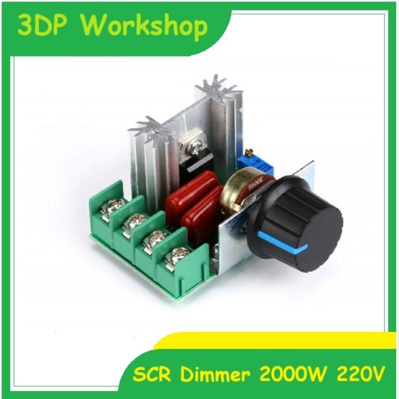 Jual Dimmer scr 2000 watt motor speed controller AC PWM Controller ...