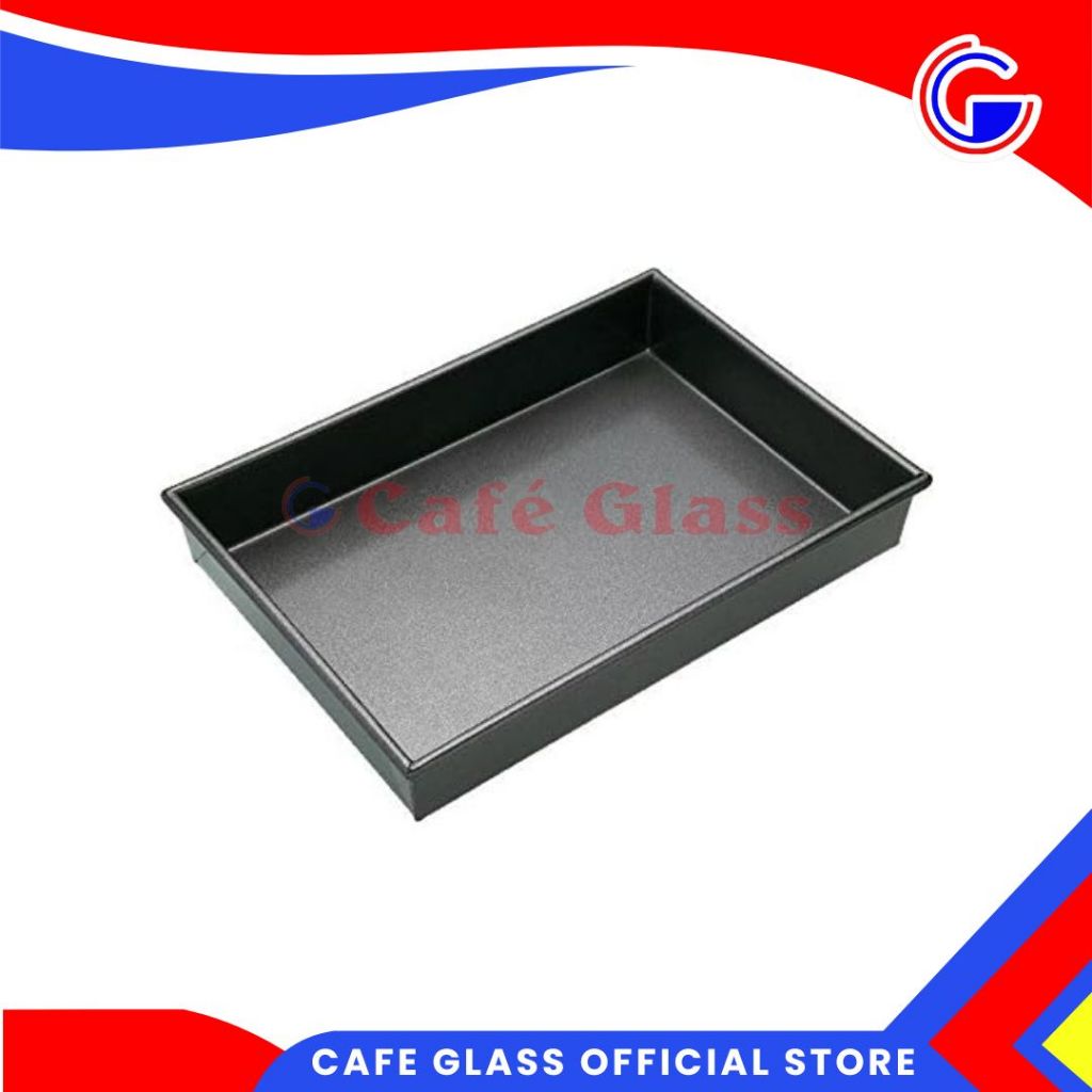 Loyang Kue - Nampan Segi - Baking Tray Tebal Anti Lengket 20Cm - T38-20