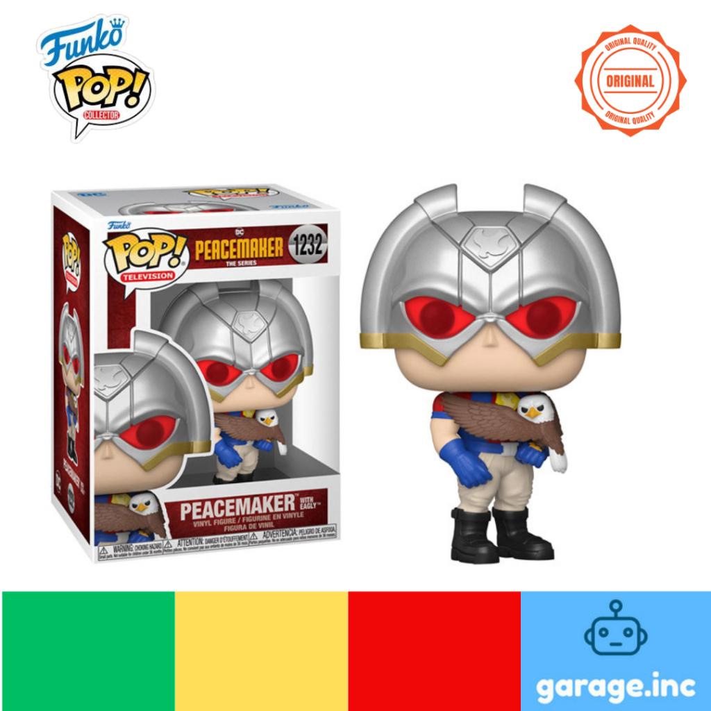 Jual FUNKO Pop! Television: Peacemaker - Peacemaker with Eagly | Shopee ...