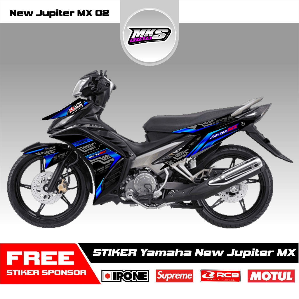 Jual STIKER JUPITER MX NEW, STRIPING JUPITER MX NEW, DECAL JUPITER MX ...