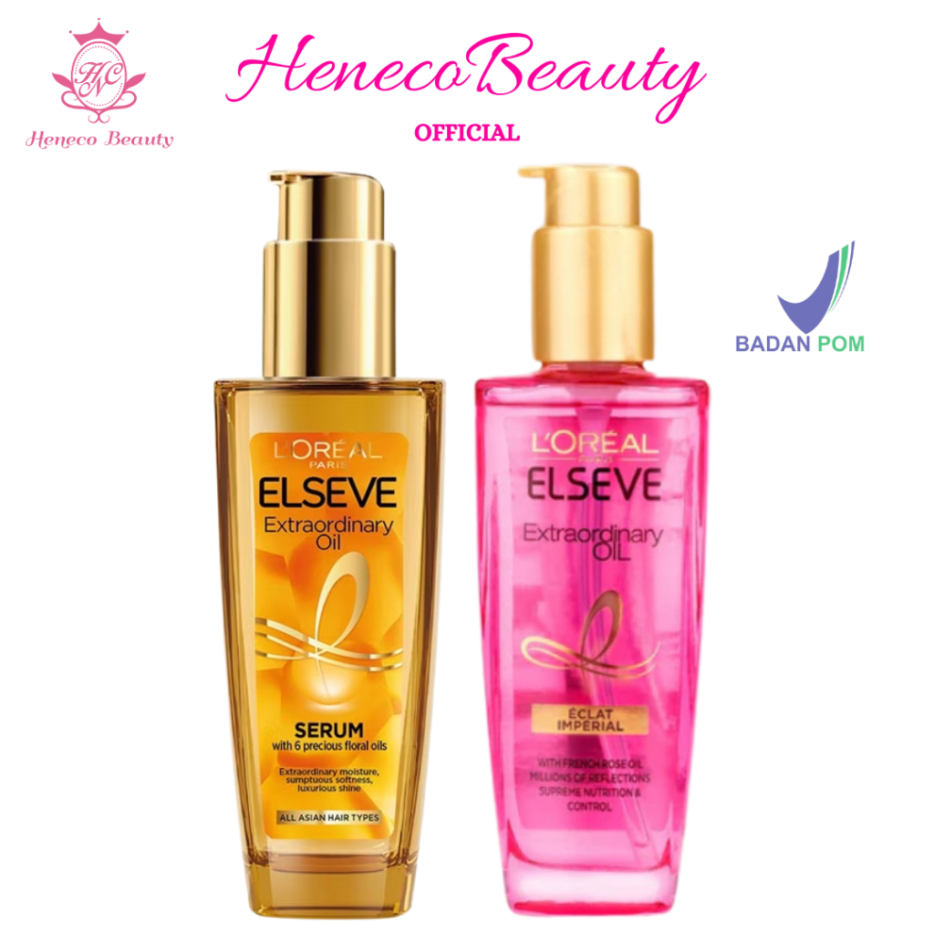 Jual LOREAL Paris Elseve Extraordinary Oil Gold Hair Treatment Serum ...